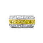 Princess Cut Diamond Ring in Platinum