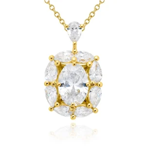 1.51 Ct Oval Cut Diamond Ring in 18K Yellow Gold