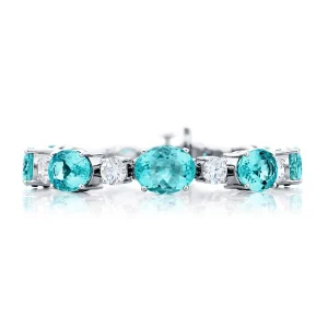 33.67 Ct Oval Cut Diamond Ring in Platinum