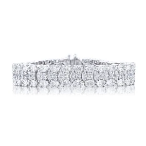 21.23 Ct Oval Cut Diamond Ring in Platinum
