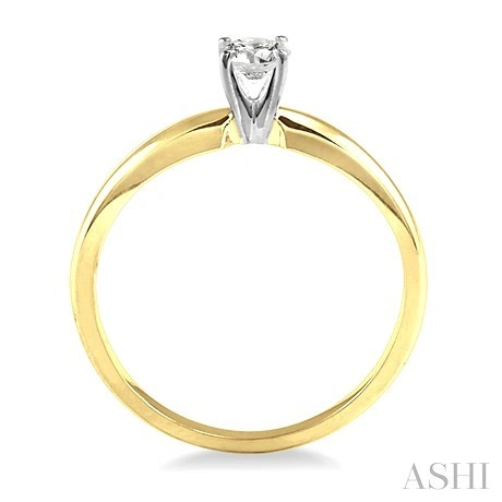Round Shape Diamond Solitaire Ring - Image 4