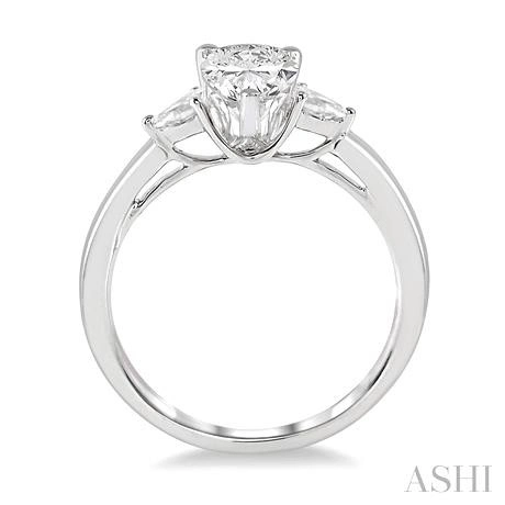 Pear Shape Diamond Engagement Ring - Image 3