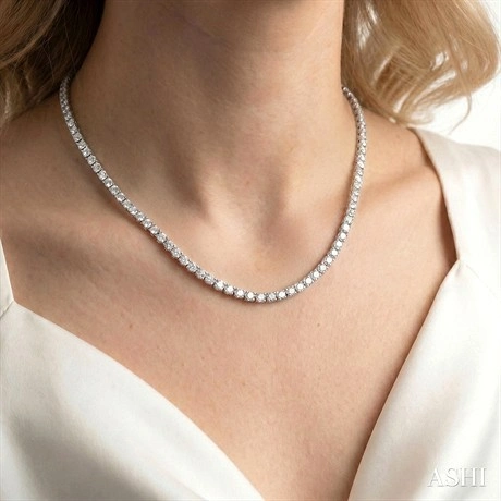 Diamond Tennis Necklace - Image 6