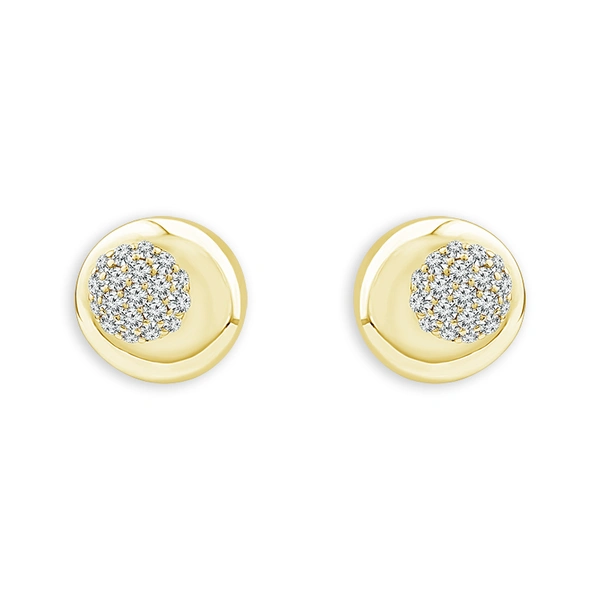 Diamond Fashion Earrings 0.16 ct tw 14k Yellow Gold